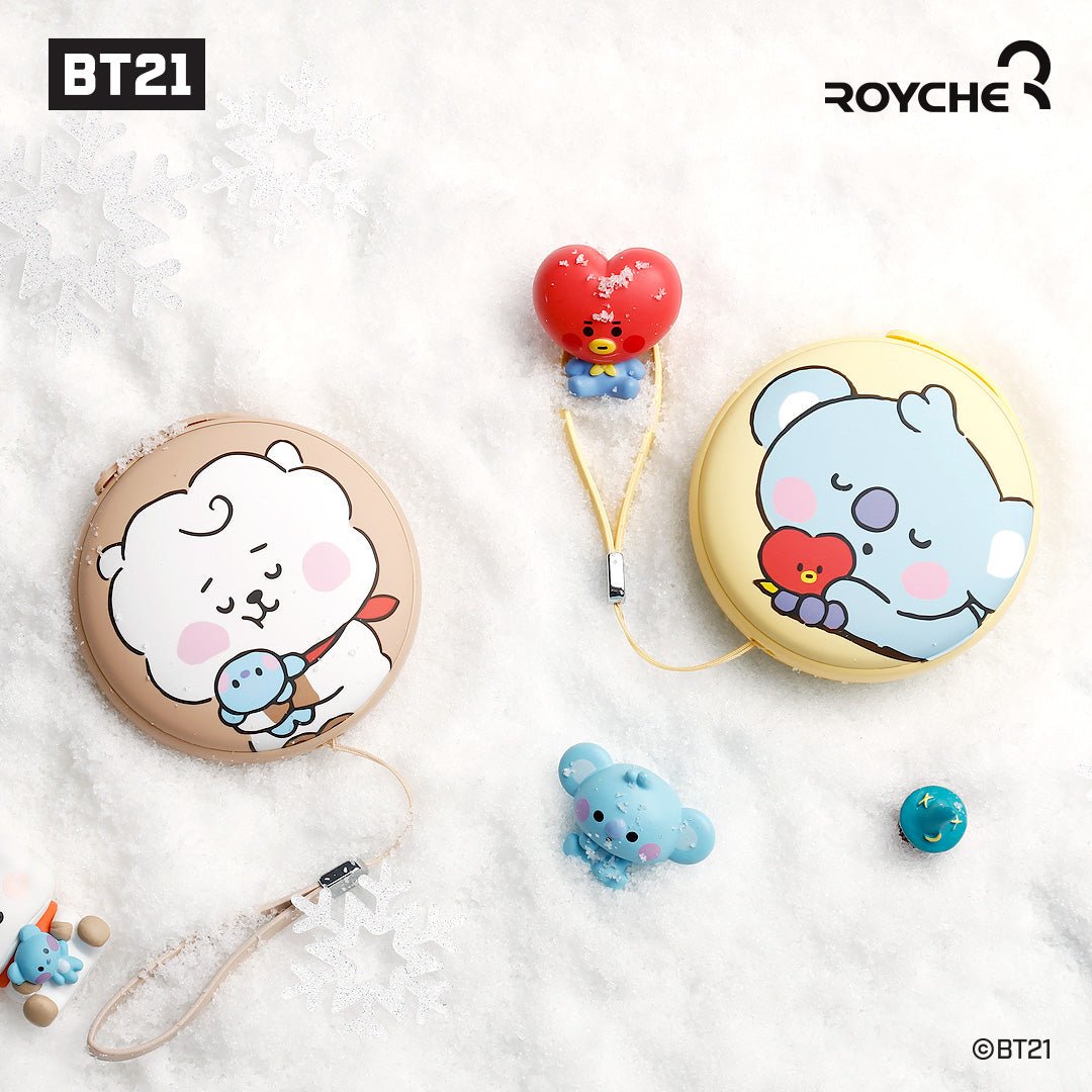 [LINE X BT21] BT21 Baby My Little Buddy Hand Warmer + Power Bank 4300mAh - K-STAR