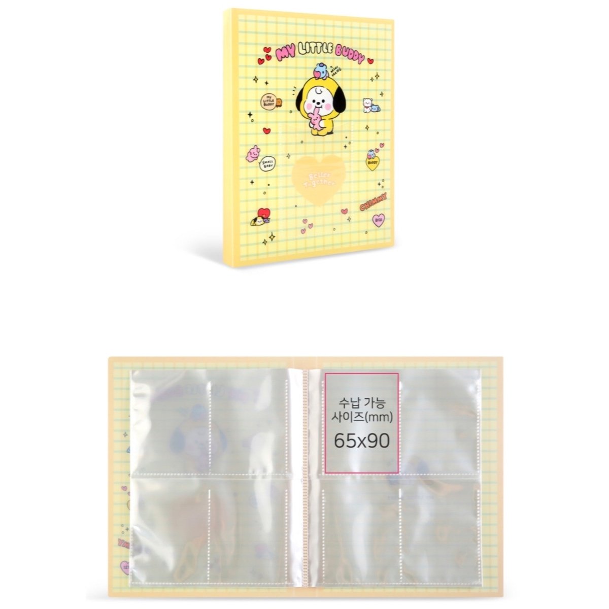[LINE X BT21] BT21 Baby My Little Buddy Photocard Binder Album - K-STAR