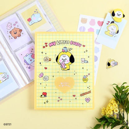 [LINE X BT21] BT21 Baby My Little Buddy Photocard Binder Album - K-STAR