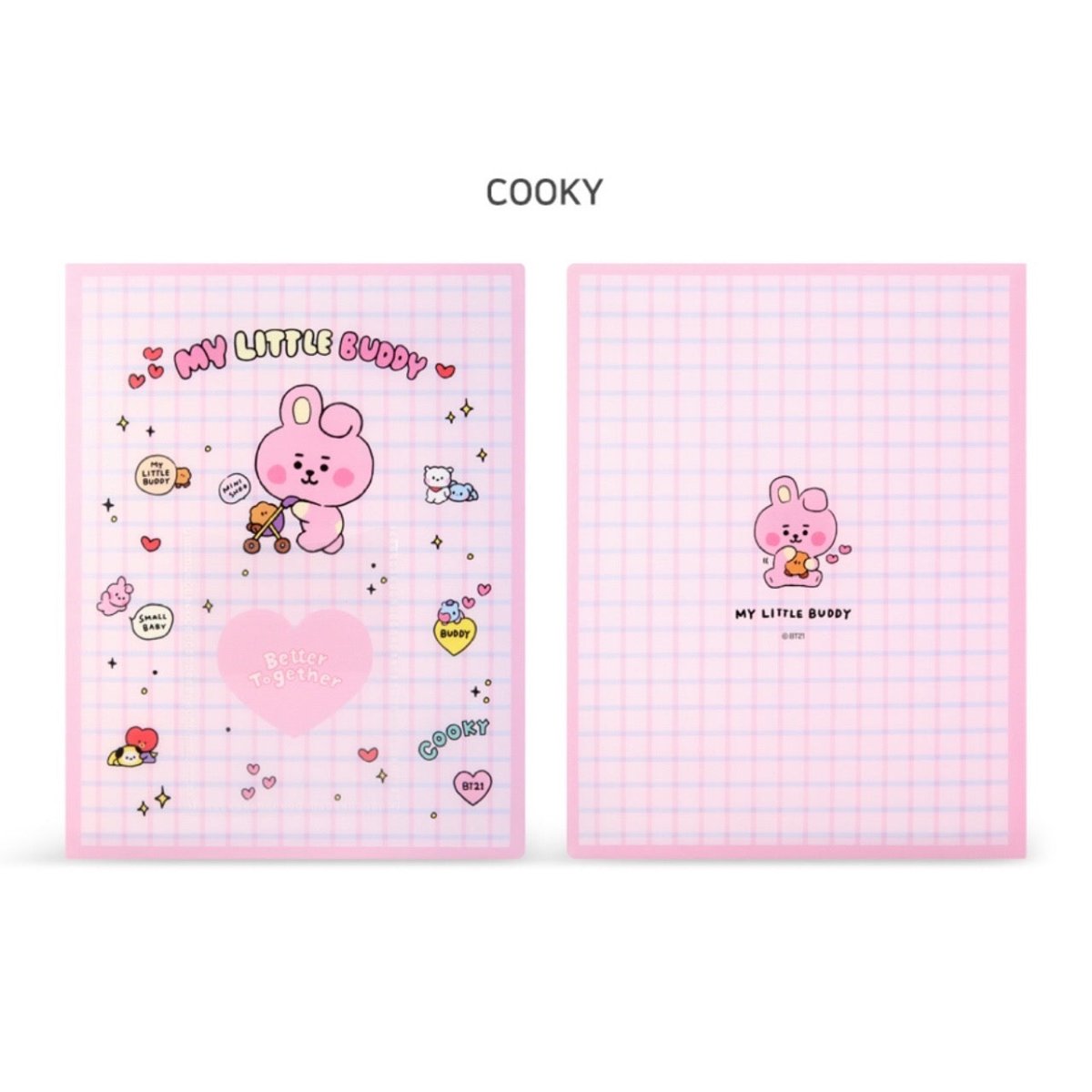 [LINE X BT21] BT21 Baby My Little Buddy Photocard Binder Album - K-STAR