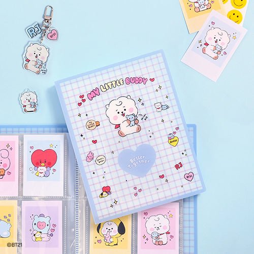 [LINE X BT21] BT21 Baby My Little Buddy Photocard Binder Album - K-STAR