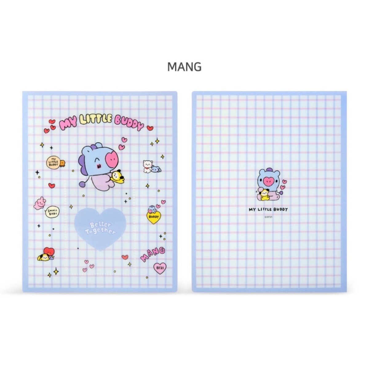 [LINE X BT21] BT21 Baby My Little Buddy Photocard Binder Album - K-STAR