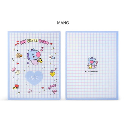 [LINE X BT21] BT21 Baby My Little Buddy Photocard Binder Album - K-STAR