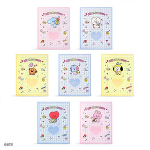 [LINE X BT21] BT21 Baby My Little Buddy Photocard Binder Album - K-STAR