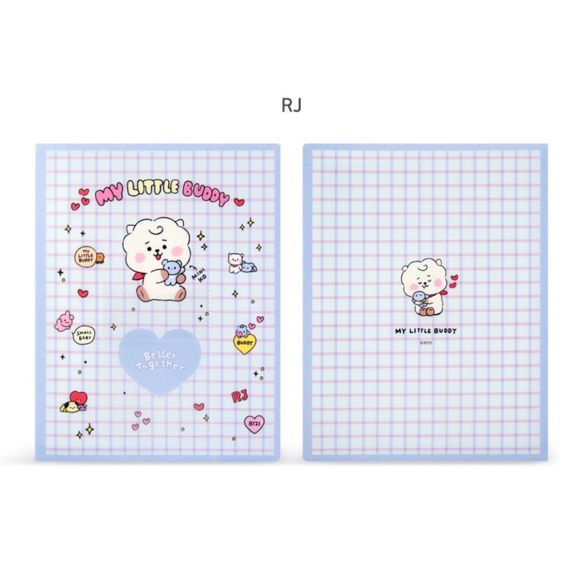 [LINE X BT21] BT21 Baby My Little Buddy Photocard Binder Album - K-STAR