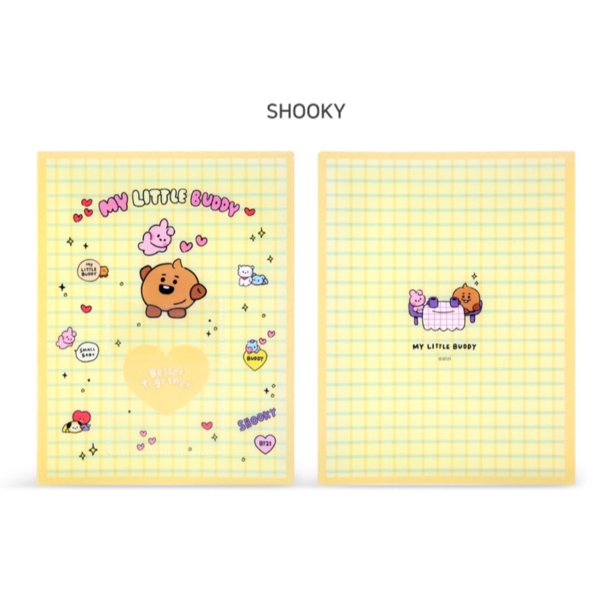 [LINE X BT21] BT21 Baby My Little Buddy Photocard Binder Album - K-STAR