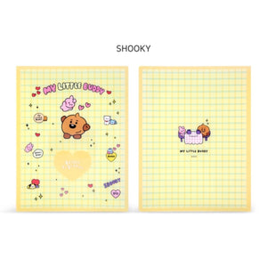 [LINE X BT21] BT21 Baby My Little Buddy Photocard Binder Album - K-STAR