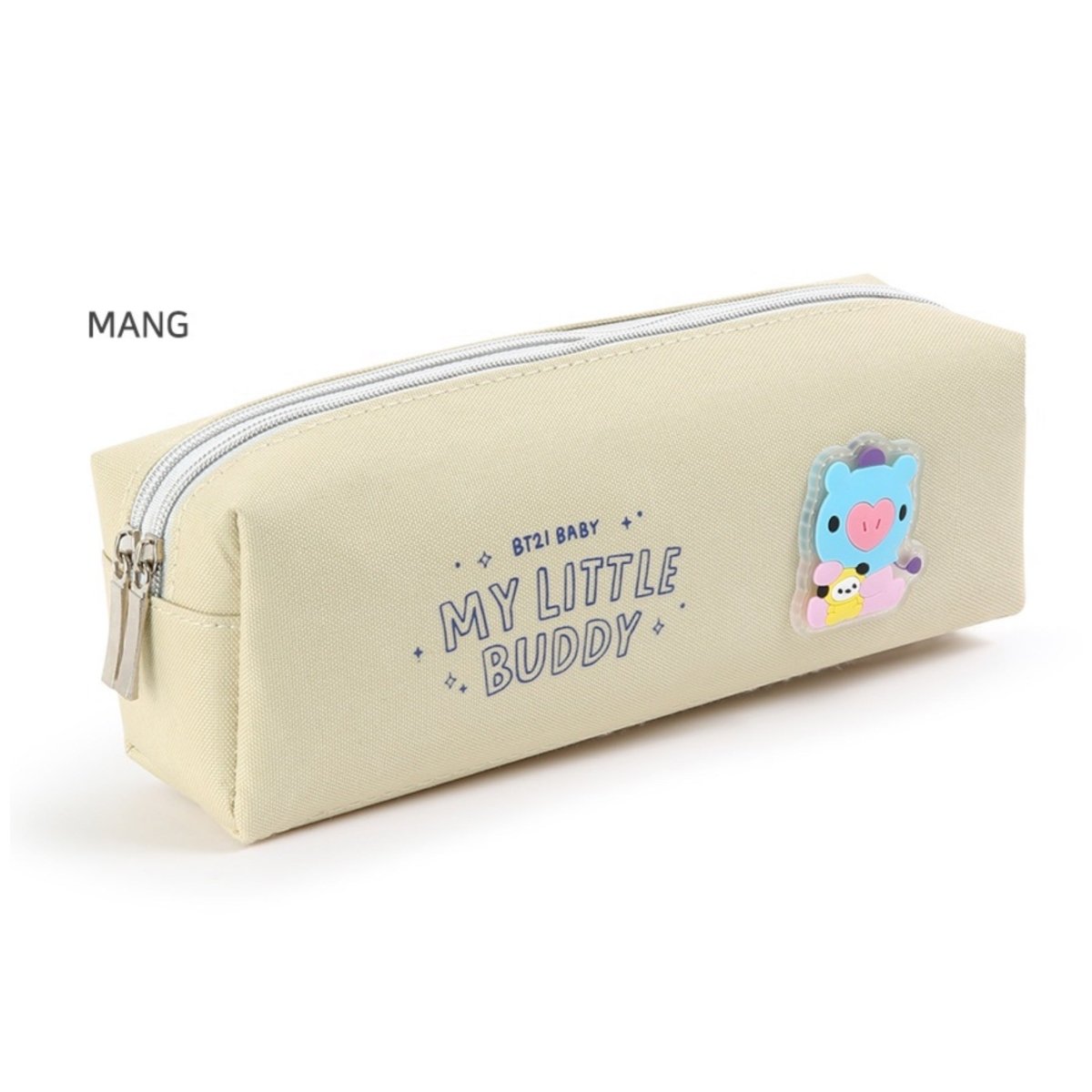 [LINE X BT21] BT21 Baby My Little Buddy Twin Pocket Pen Pouch - K-STAR