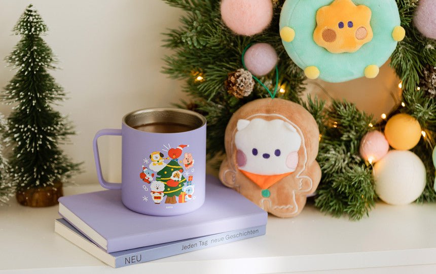 [LINE X BT21] BT21 Baby Official Holiday Edition Mug - K-STAR