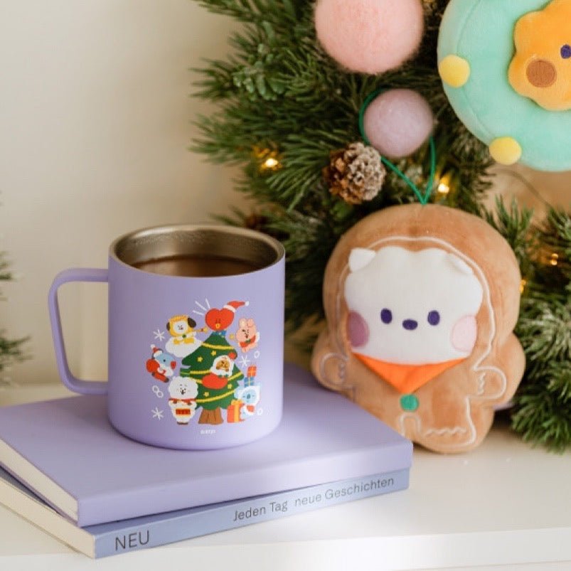 [LINE X BT21] BT21 Baby Official Holiday Edition Mug - K-STAR