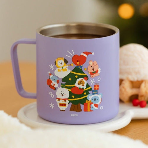 [LINE X BT21] BT21 Baby Official Holiday Edition Mug - K-STAR