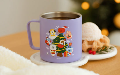 [LINE X BT21] BT21 Baby Official Holiday Edition Mug - K-STAR