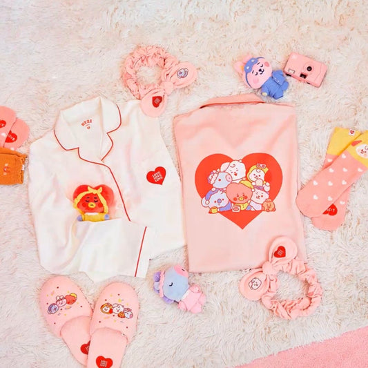 [LINE X BT21] BT21 Baby Party Night Dress Pajama (2 Types) - K-STAR