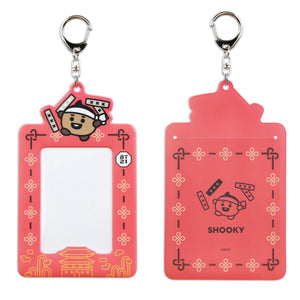 [LINE X BT21] BT21 Baby Photocard Holder Keyring Hanbok Ver. - K-STAR