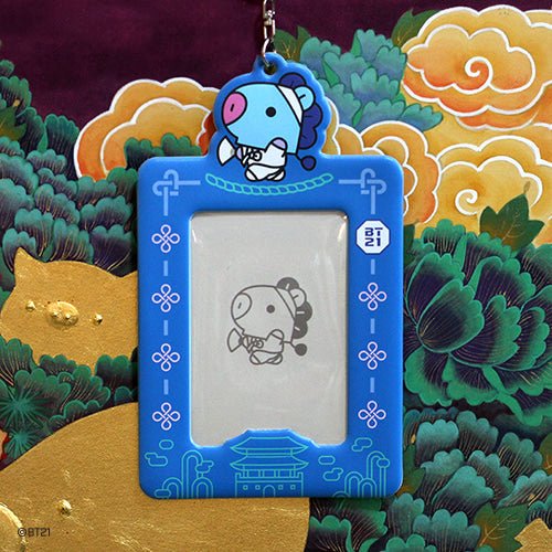 [LINE X BT21] BT21 Baby Photocard Holder Keyring Hanbok Ver. - K-STAR