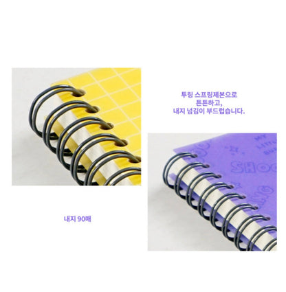 [LINE X BT21] BT21 Baby Photocard Pocket Spring Note My Little Buddy Ver 2SET. - K-STAR