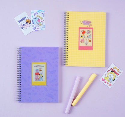 [LINE X BT21] BT21 Baby Photocard Pocket Spring Note My Little Buddy Ver 2SET. - K-STAR