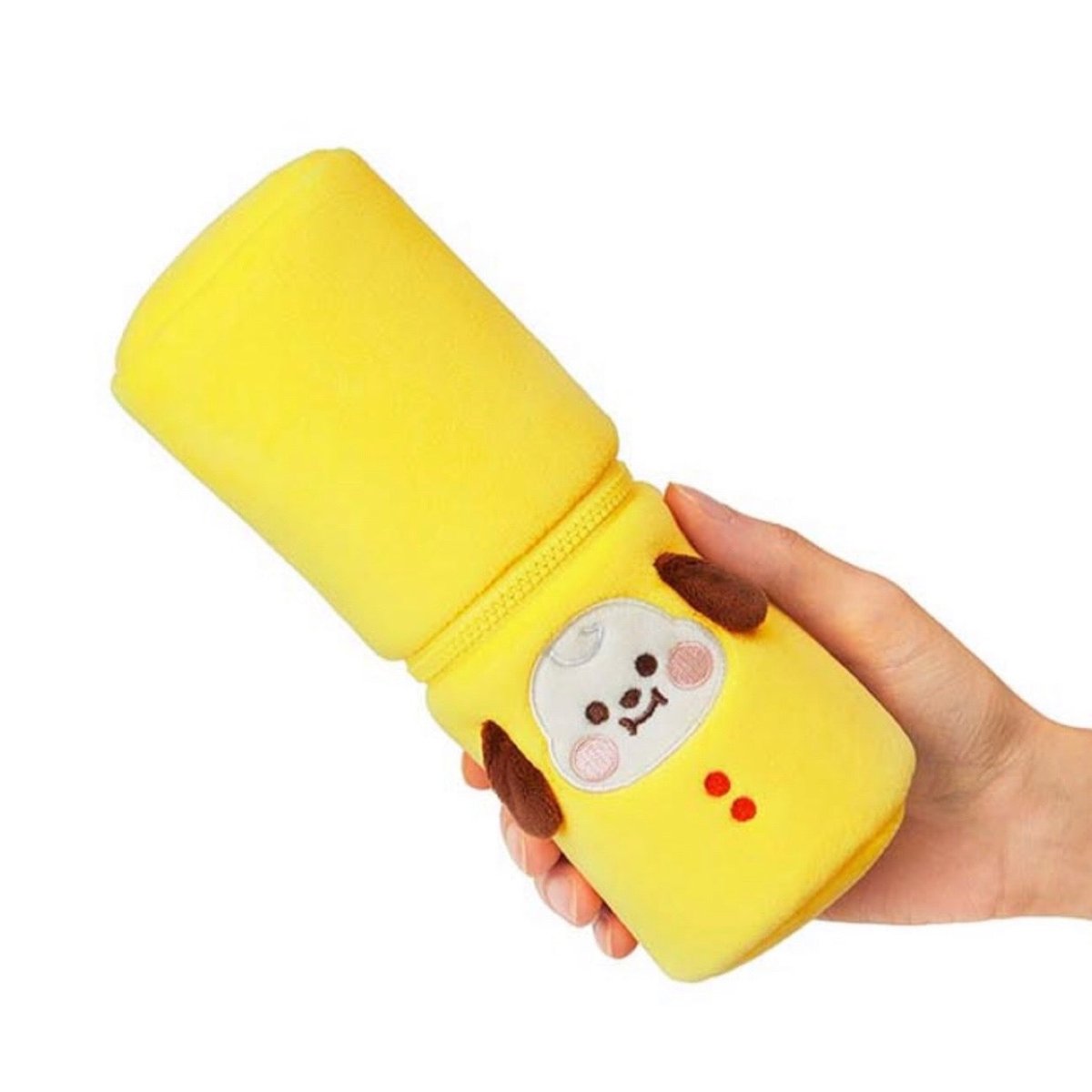 [LINE X BT21] BT21 Baby Study With Me Face Pencil Case - K-STAR