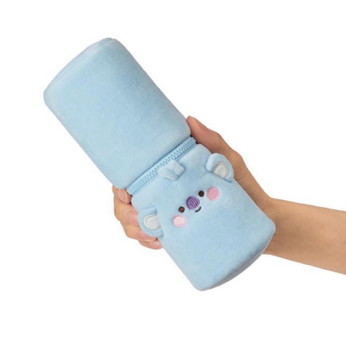 [LINE X BT21] BT21 Baby Study With Me Face Pencil Case - K-STAR
