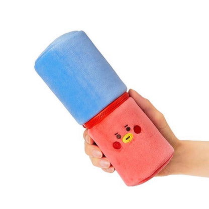 [LINE X BT21] BT21 Baby Study With Me Face Pencil Case - K-STAR