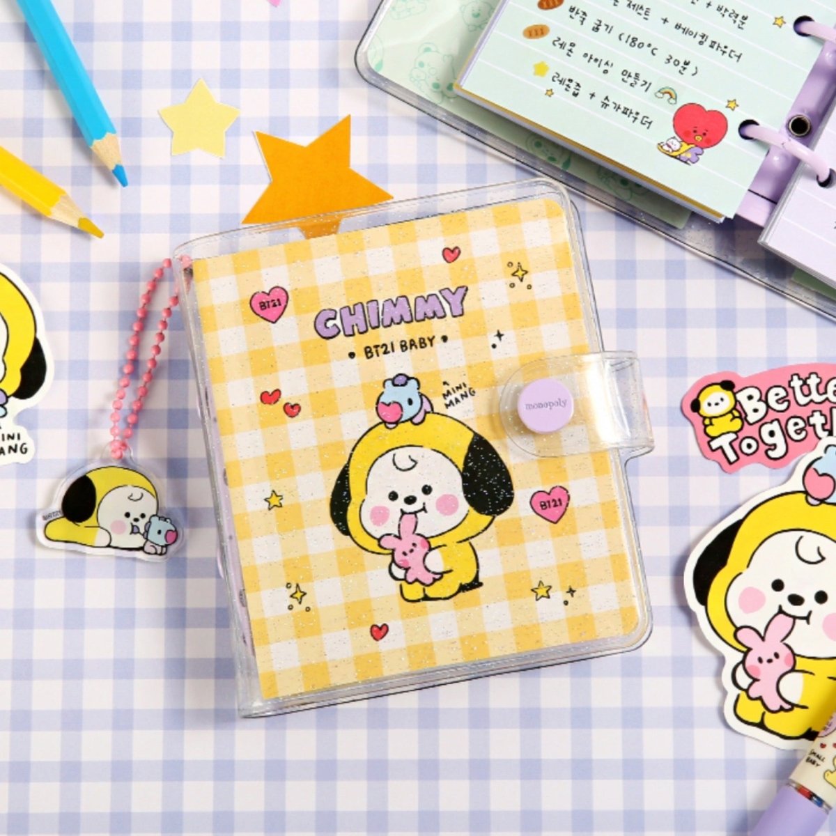 [LINE X BT21] BT21 Baby Time to Party Mini Note - K-STAR