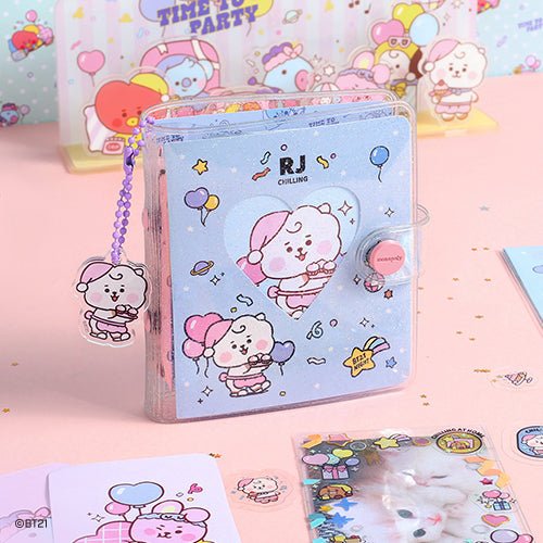 [LINE X BT21] BT21 Baby Time to Party Photocard Binder - K-STAR