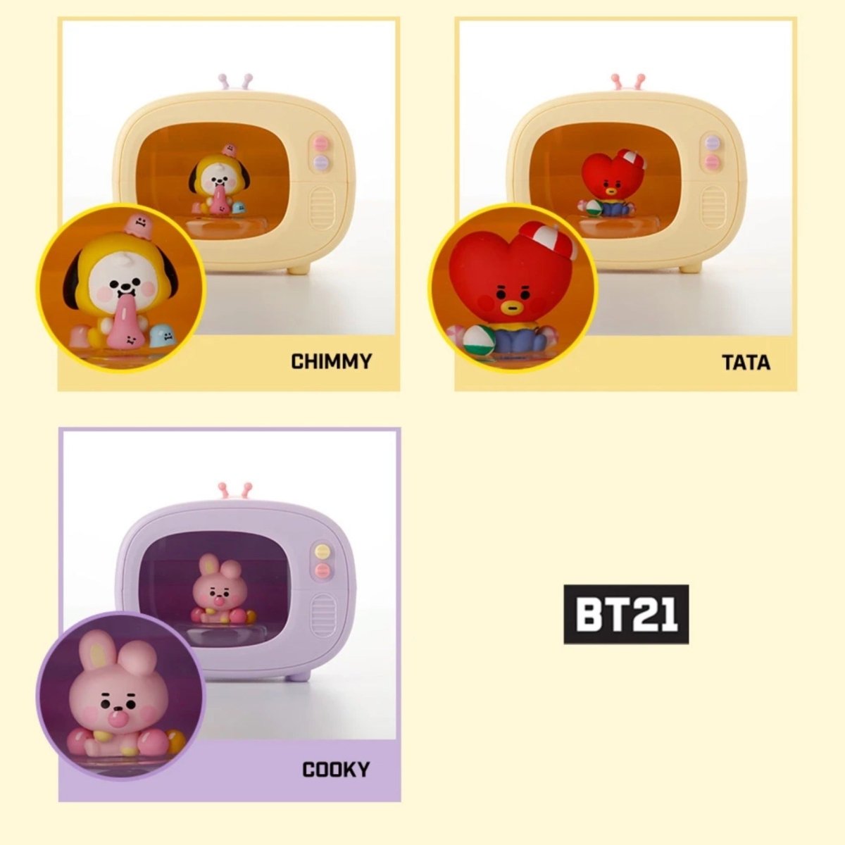 [LINE X BT21] BT21 Baby TV Mood Light Humidifier - K-STAR