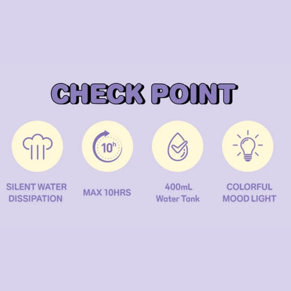 [LINE X BT21] BT21 Baby TV Mood Light Humidifier - K-STAR