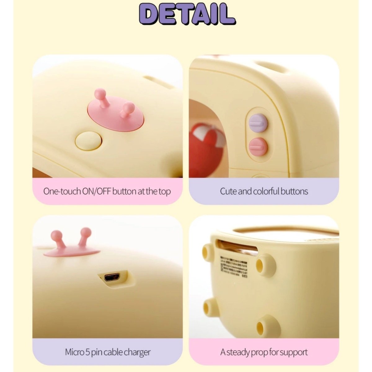 [LINE X BT21] BT21 Baby TV Mood Light Humidifier - K-STAR