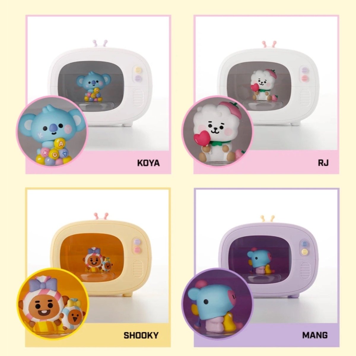 [LINE X BT21] BT21 Baby TV Mood Light Humidifier - K-STAR