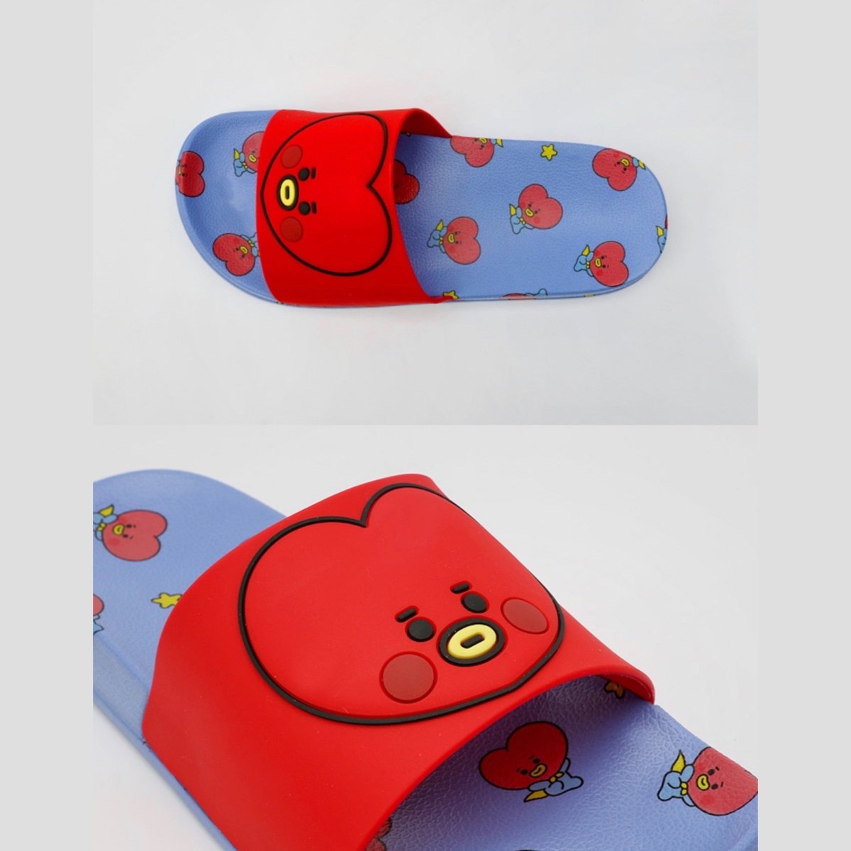 [LINE X BT21] BT21 Drawing Slippers - K-STAR