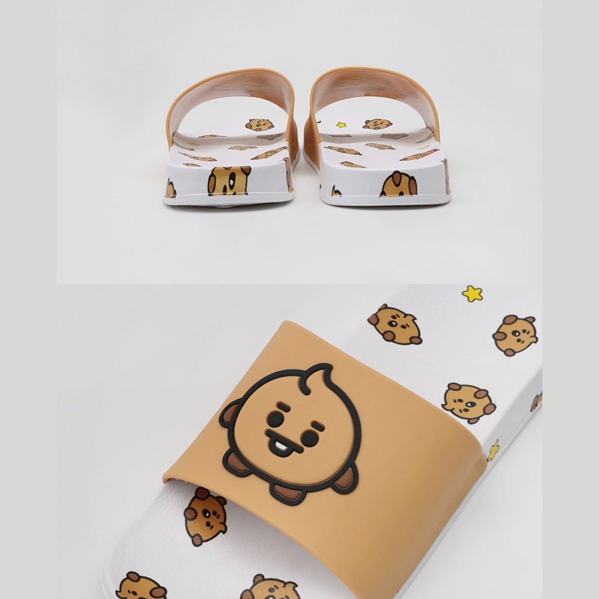 [LINE X BT21] BT21 Drawing Slippers - K-STAR