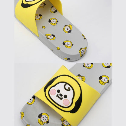 [LINE X BT21] BT21 Drawing Slippers - K-STAR