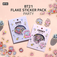 [LINE X BT21] BT21 Flake Sticker Pack Party Version - K-STAR