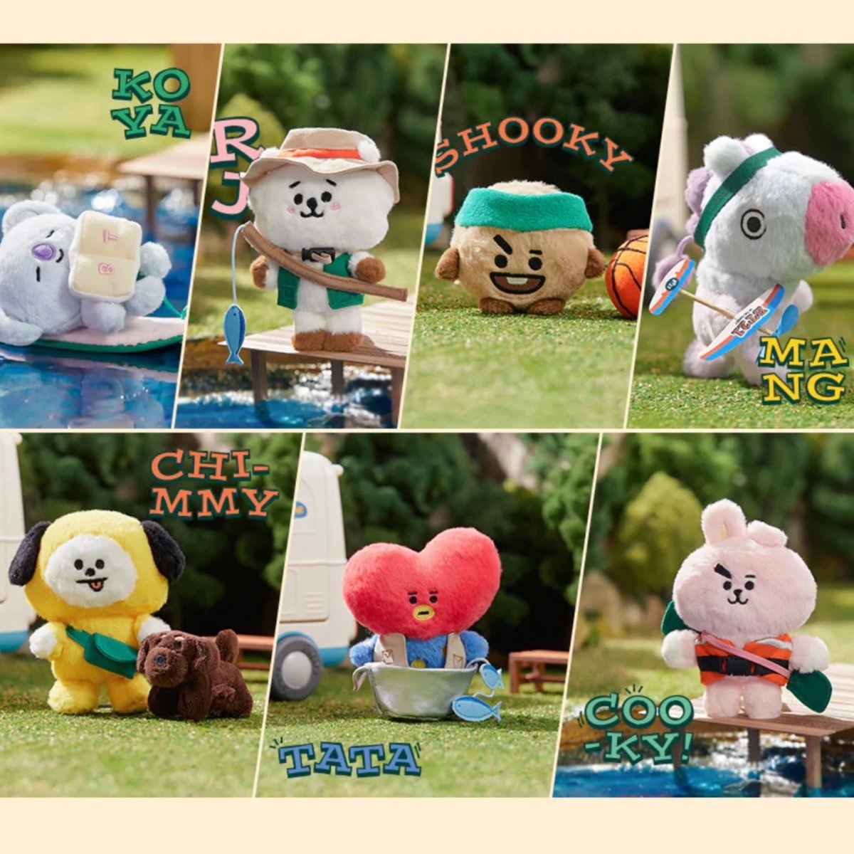 [LINE X BT21] BT21 In The Forest Doll - K-STAR