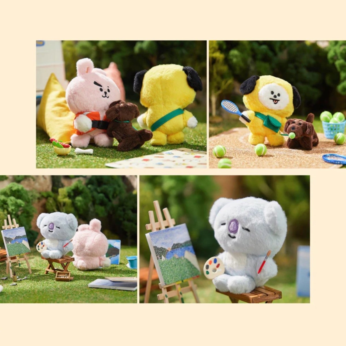 LINE X BT21] BT21 In The Forest Doll – K-STAR