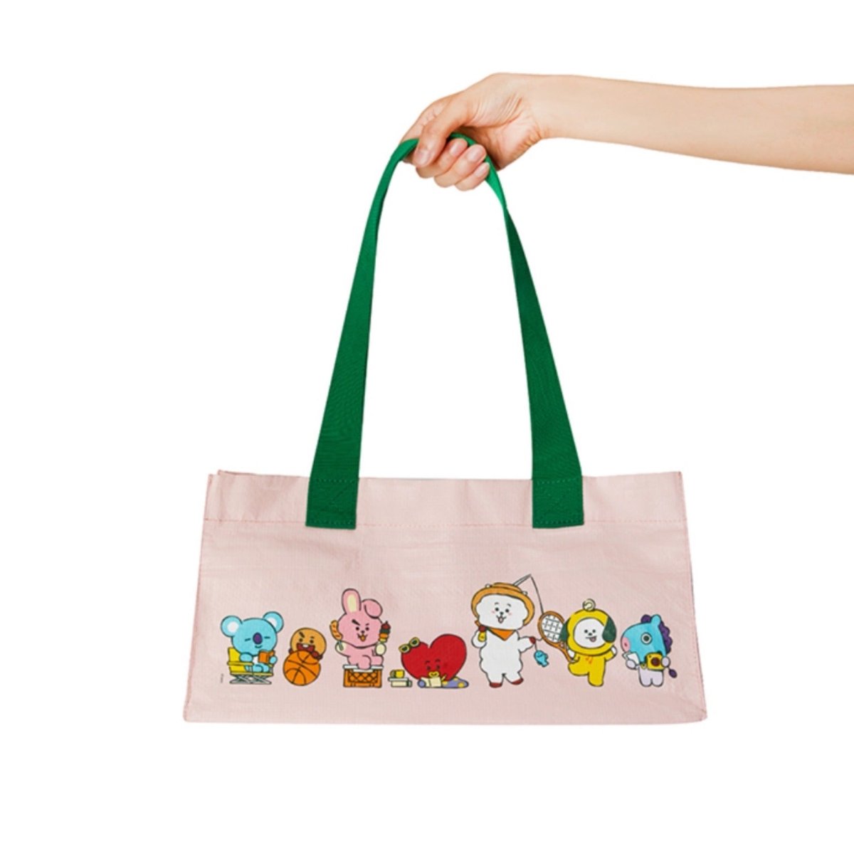 [LINE X BT21] BT21 In The Forest Doll Multi Picnic Bag - K-STAR