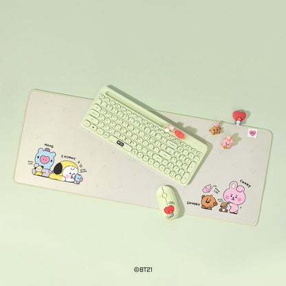 [LINE X BT21] BT21 Little Buddy Baby Long Mouse Pad - K-STAR