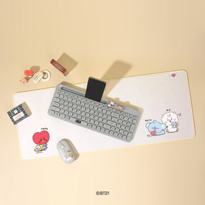 [LINE X BT21] BT21 Little Buddy Baby Long Mouse Pad - K-STAR