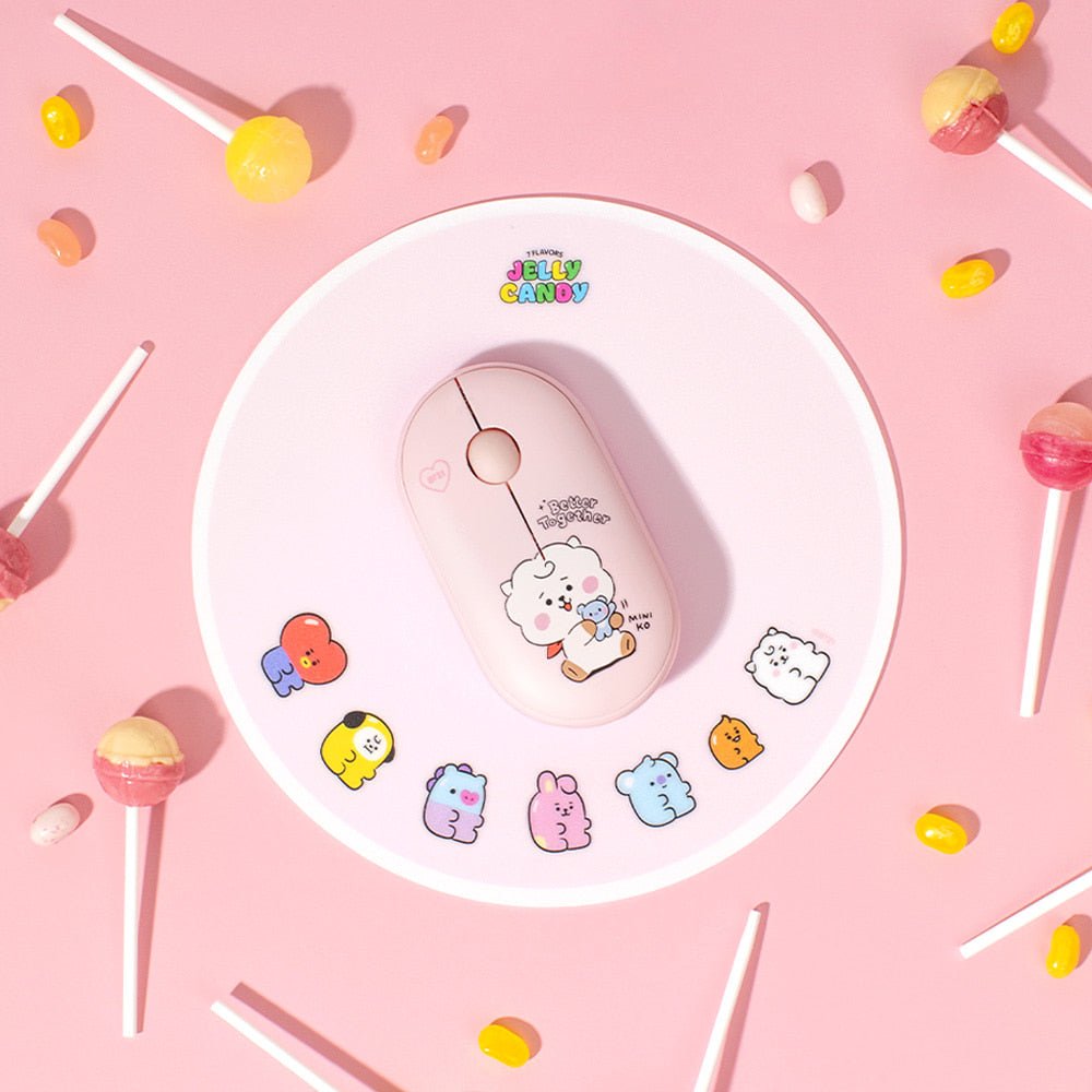 [LINE X BT21] BT21 Little Buddy Baby Mouse Pad - K-STAR