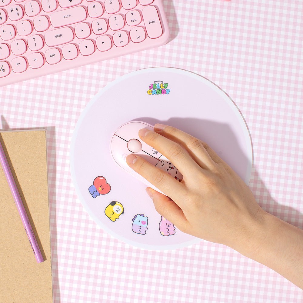 [LINE X BT21] BT21 Little Buddy Baby Mouse Pad - K-STAR