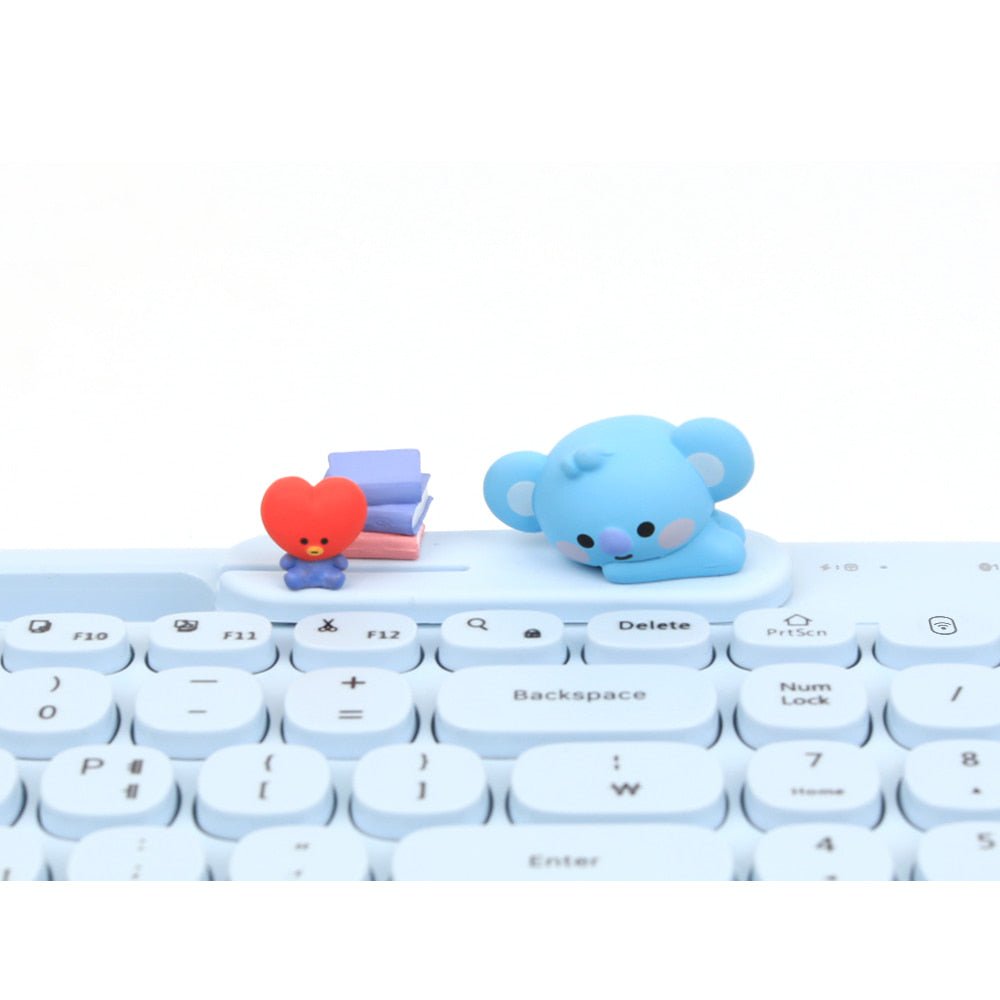 [LINE X BT21] BT21 Little Buddy Multi Pairing Wireless Keyboard - K-STAR