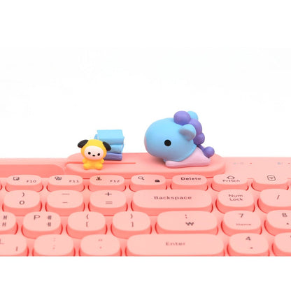[LINE X BT21] BT21 Little Buddy Multi Pairing Wireless Keyboard - K-STAR