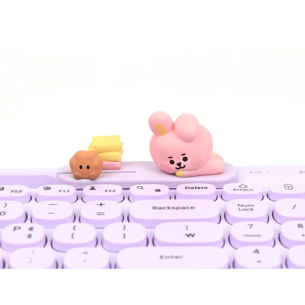 [LINE X BT21] BT21 Little Buddy Multi Pairing Wireless Keyboard - K-STAR