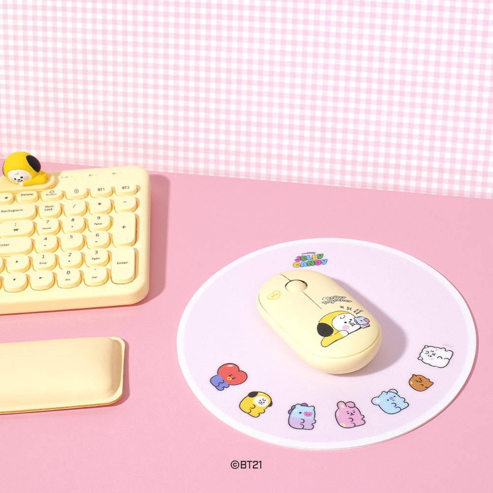 [LINE X BT21] BT21 Little Buddy Multi Pairing Wireless Mouse Ver. - K-STAR