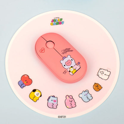 [LINE X BT21] BT21 Little Buddy Multi Pairing Wireless Mouse Ver. - K-STAR
