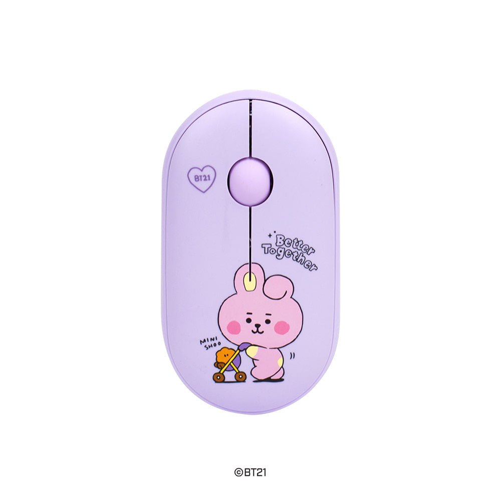 [LINE X BT21] BT21 Little Buddy Multi Pairing Wireless Mouse Ver. - K-STAR