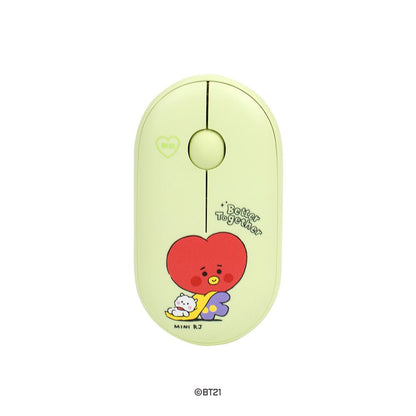 [LINE X BT21] BT21 Little Buddy Multi Pairing Wireless Mouse Ver. - K-STAR
