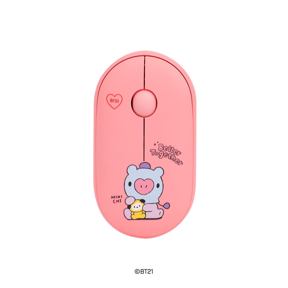 [LINE X BT21] BT21 Little Buddy Multi Pairing Wireless Mouse Ver. - K-STAR