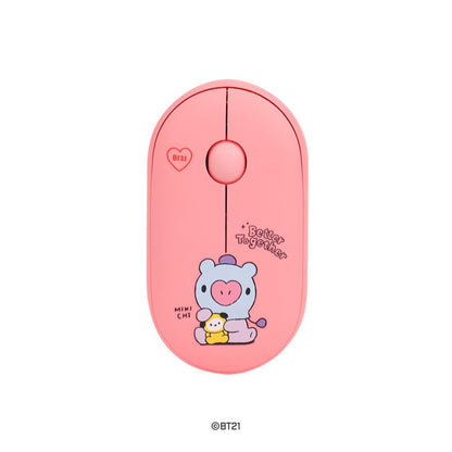 [LINE X BT21] BT21 Little Buddy Multi Pairing Wireless Mouse Ver. - K-STAR